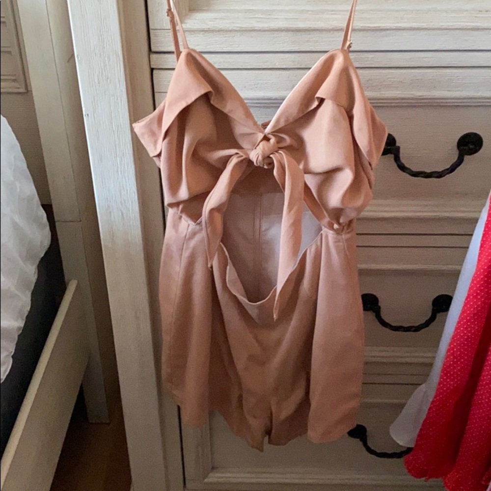 Peachy Pink Romper